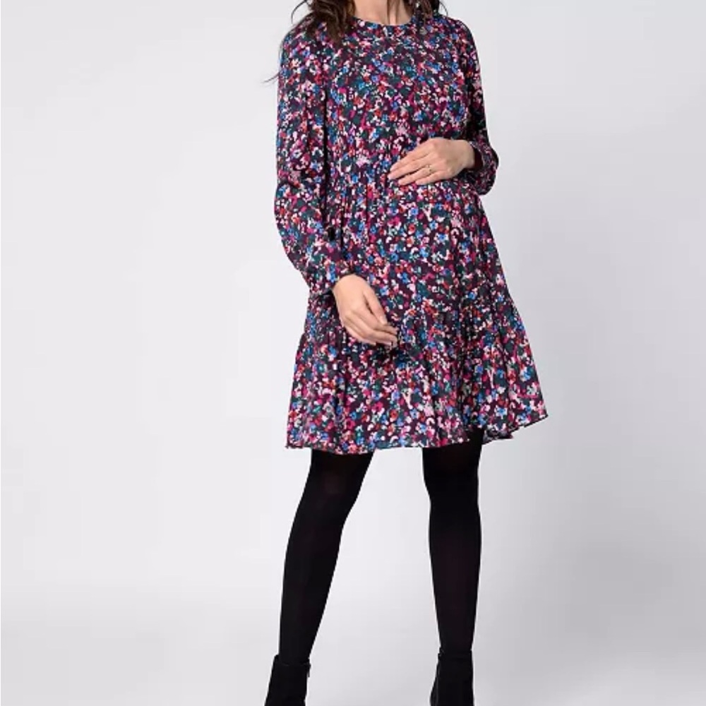 Seraphine Maternity and Nursing Summer   Dress size 4